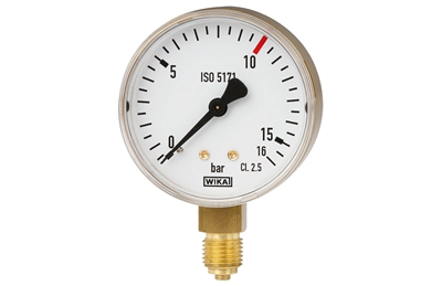 Wika pressure gauges 111.11, 111.31